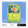 Weedle 013/165 151 Pokémon kartı